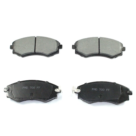 Pronto Dura Premium Brake Pads Front, Bp700Ms BP700MS